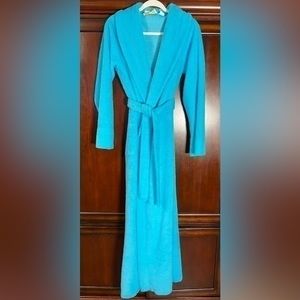 At Home Wear Store Blue Robe-Large